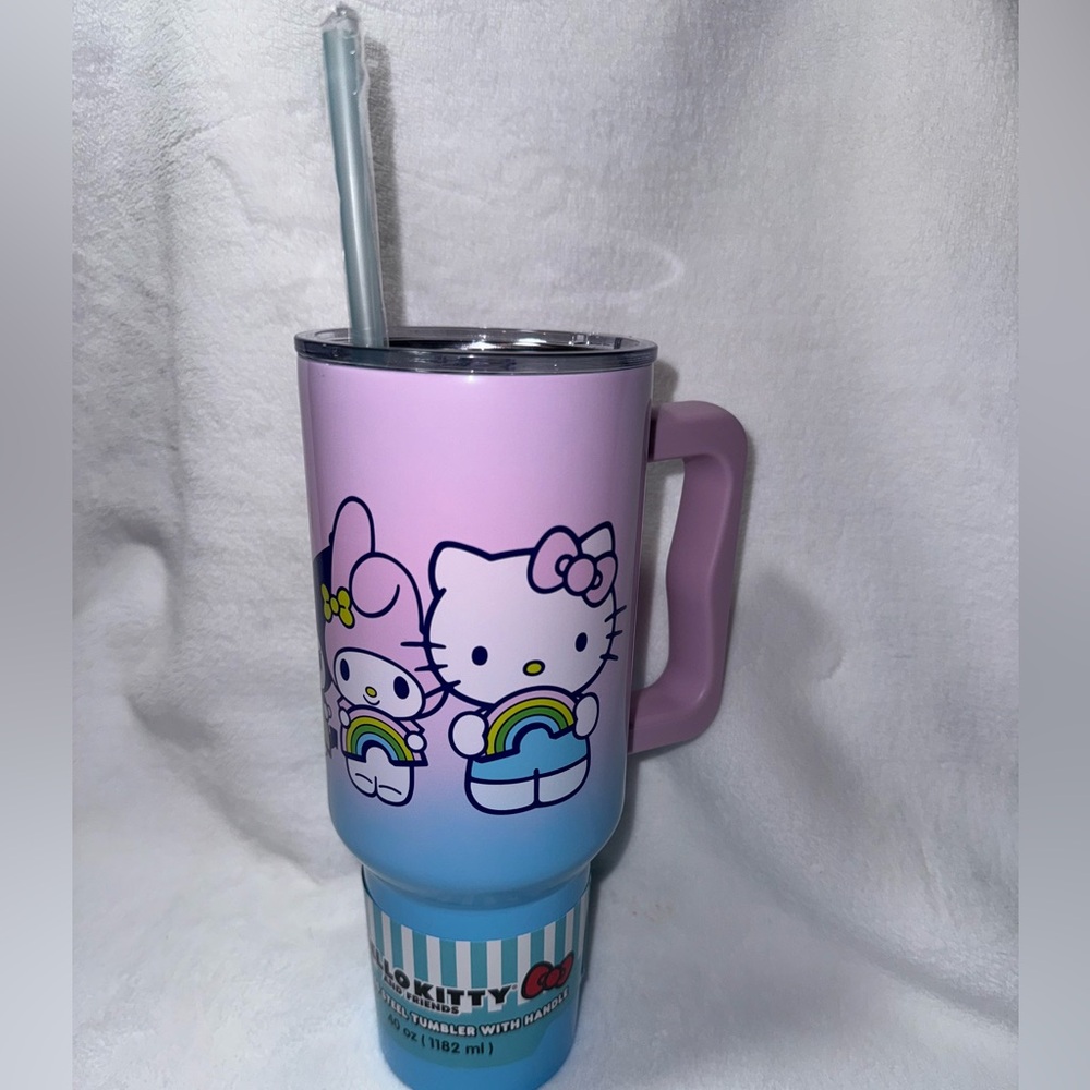 Hello Kitty & Friends 40 Oz Stainless Steel Tumbler